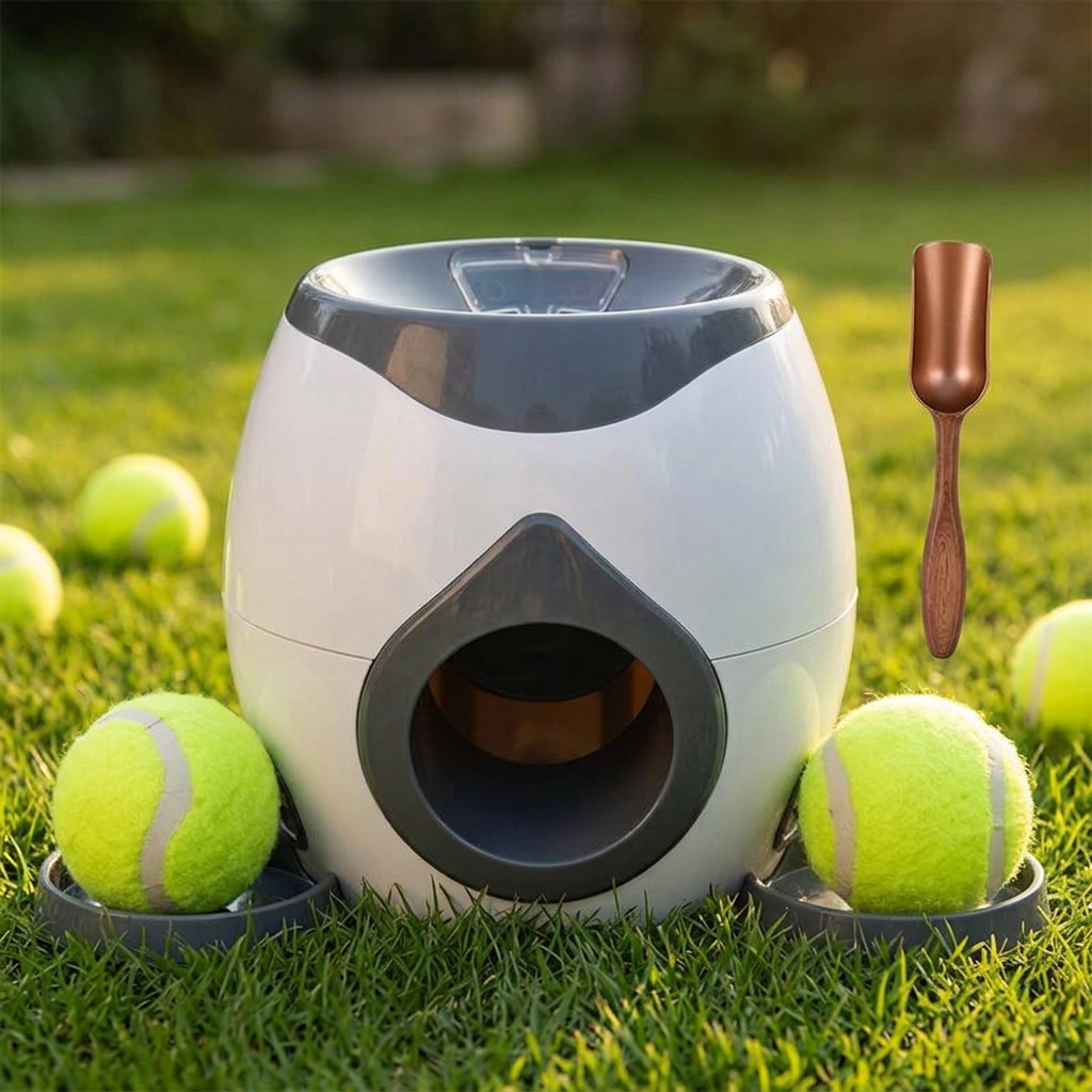 Lanzador Automático de Pelotas para Perros