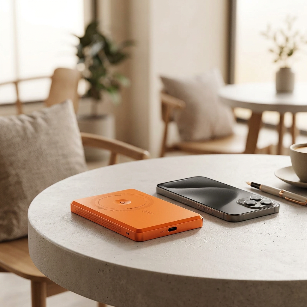 Power Bank Magnético Inalámbrico para iPhone