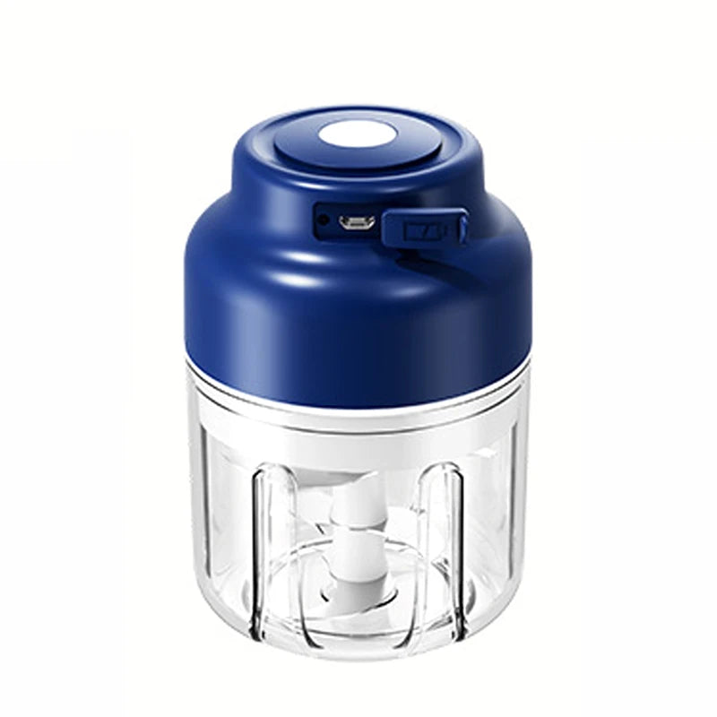 TINSOL 320-Milliliter Electric Garlic Press, Food Processor, USB Mini Garlic Press, Portable Compact Food Processor