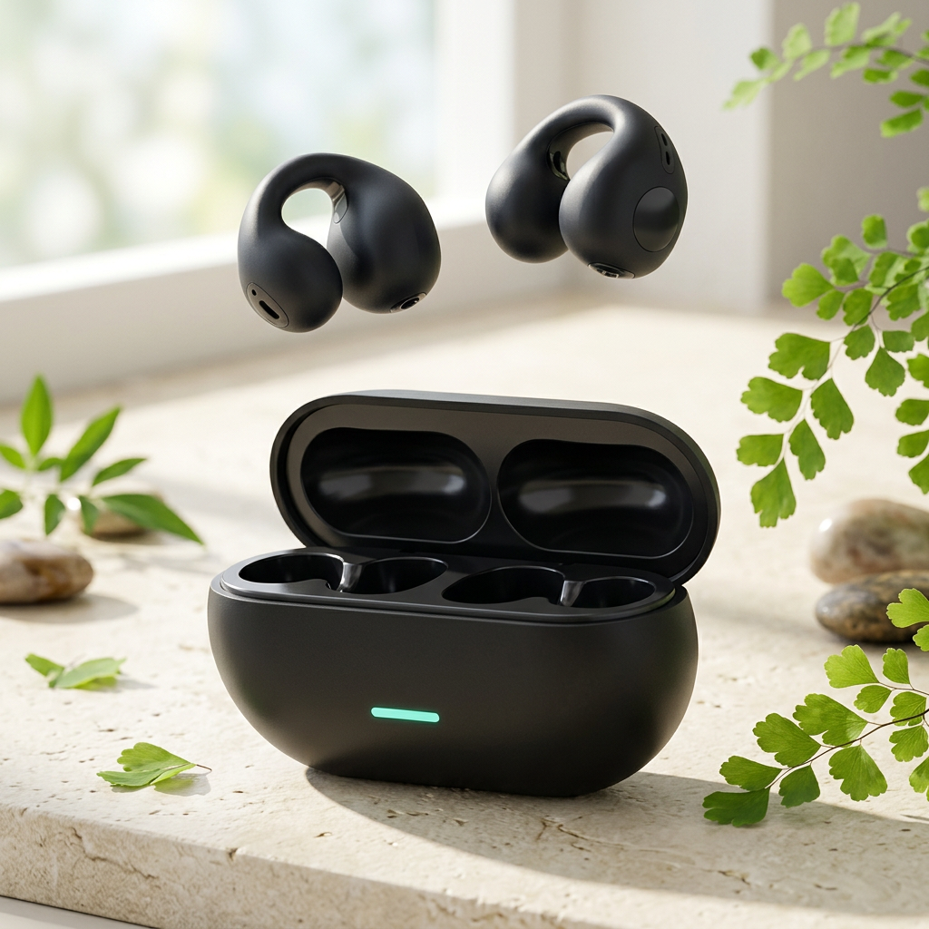 Auriculares Bluetooth 5.3 de Clip Abiertos