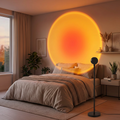 Lámpara Atardecer con Proyección de Luz