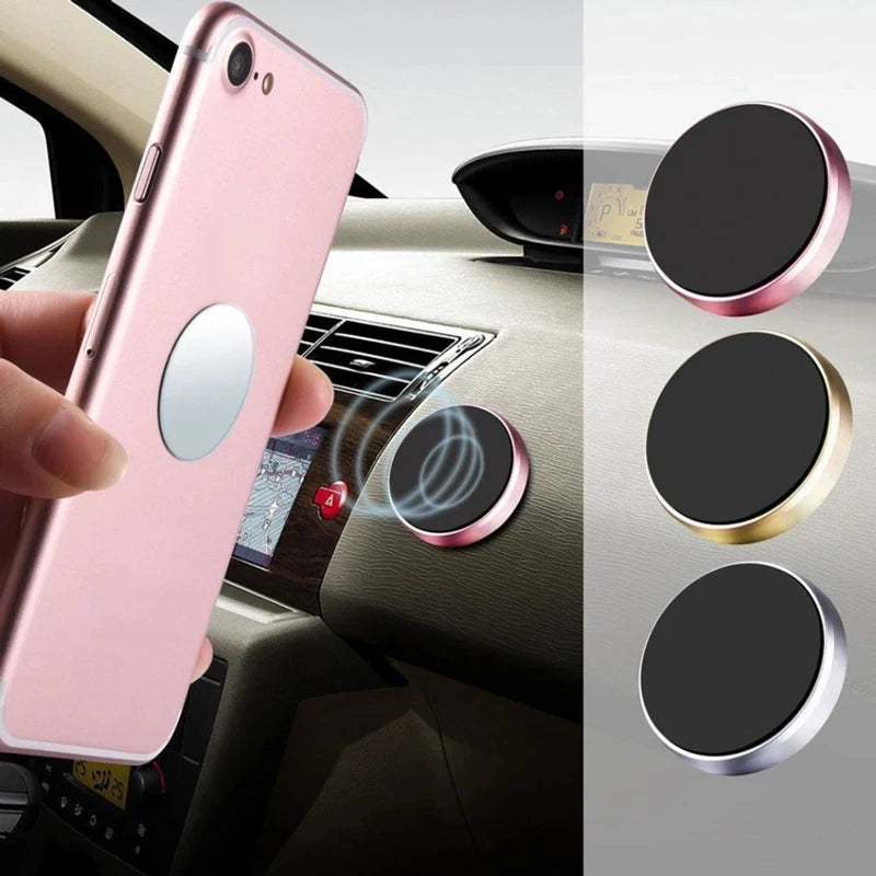 Magnetic Car Phone Holder  Car Dashboard Wall Mounted Phone Stand Car Magnet Sticker for Iphone Samsung Xiaomi Huawei