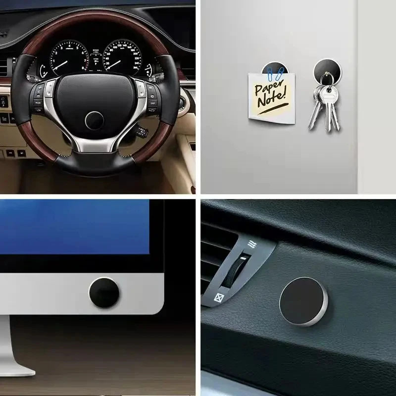 Magnetic Car Phone Holder  Car Dashboard Wall Mounted Phone Stand Car Magnet Sticker for Iphone Samsung Xiaomi Huawei