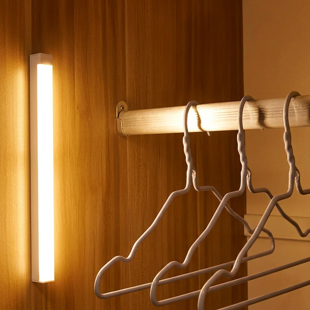 Luz LED con Sensor de Movimiento Recargable